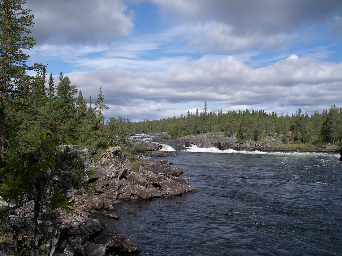 Schweden Sorsele Haus Tallen